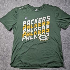 NFL Scouting Combine Green Bay Packers Performance Shirt Men's Medium Green